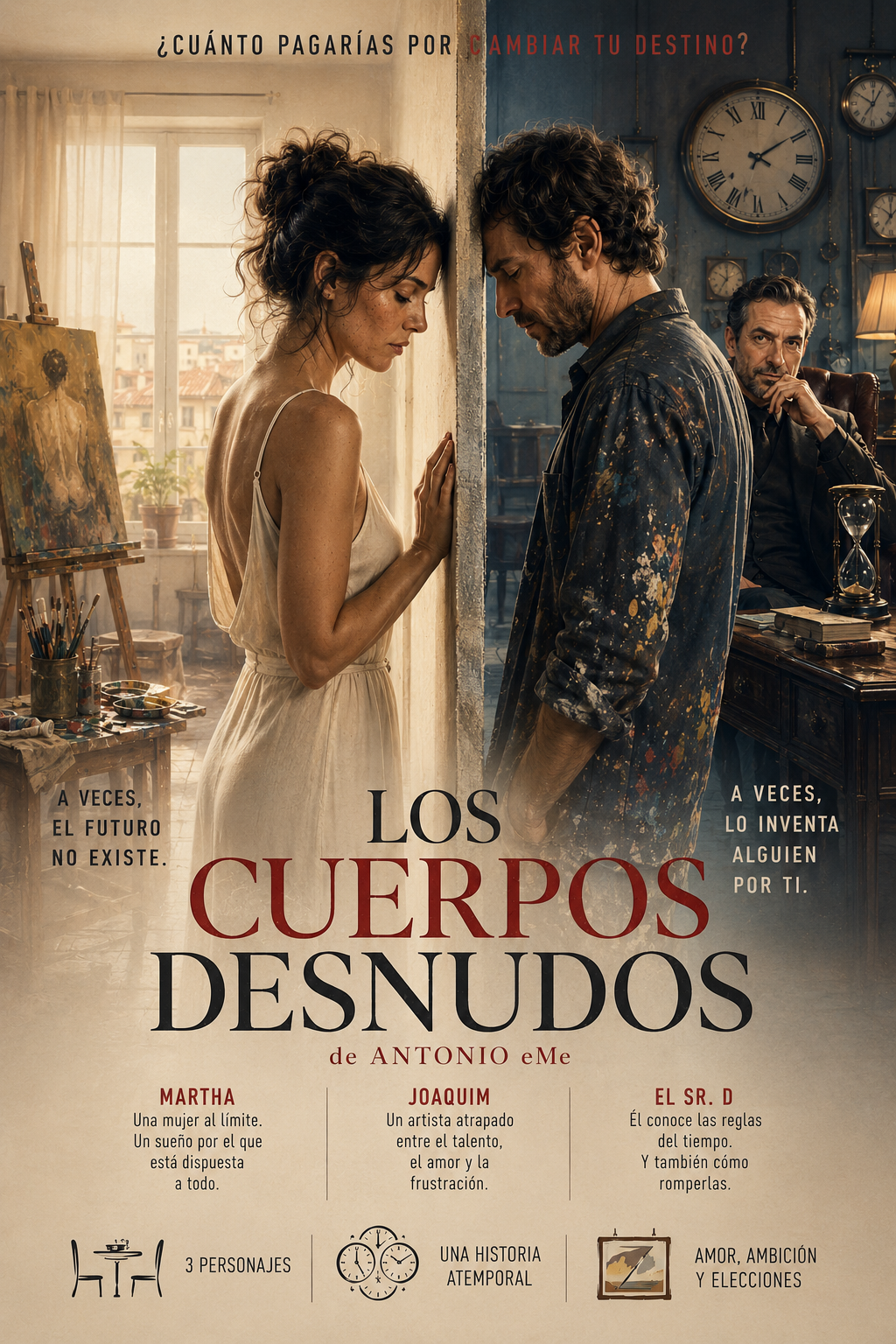 Cartel Los Cuerpos Desnudos